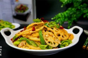 香辣炒藕片儿