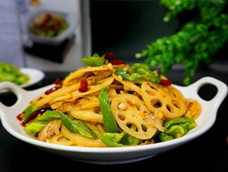 香辣炒藕片儿