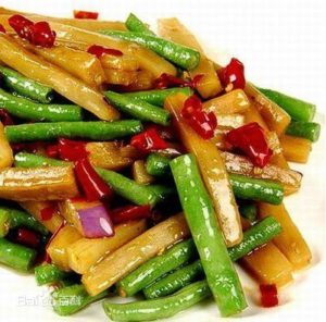 茄子炒豆角