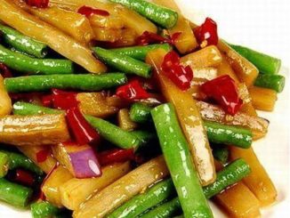 茄子炒豆角