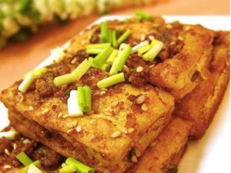 酱汁脆香豆腐
