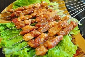 新疆烤羊肉串