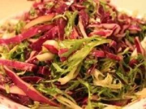 紫甘蓝拌苦菊